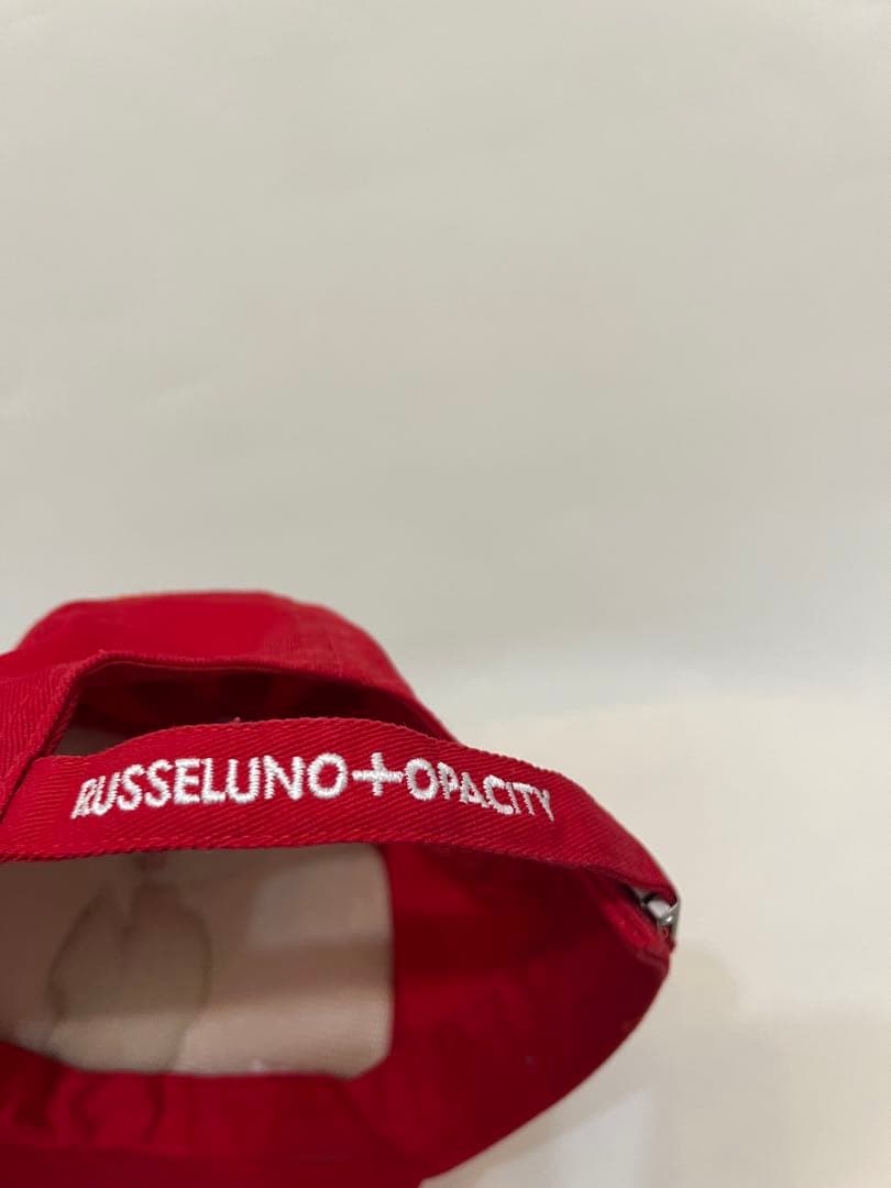 【russelno】レッド　キャップ スポーツ　ゴルフ