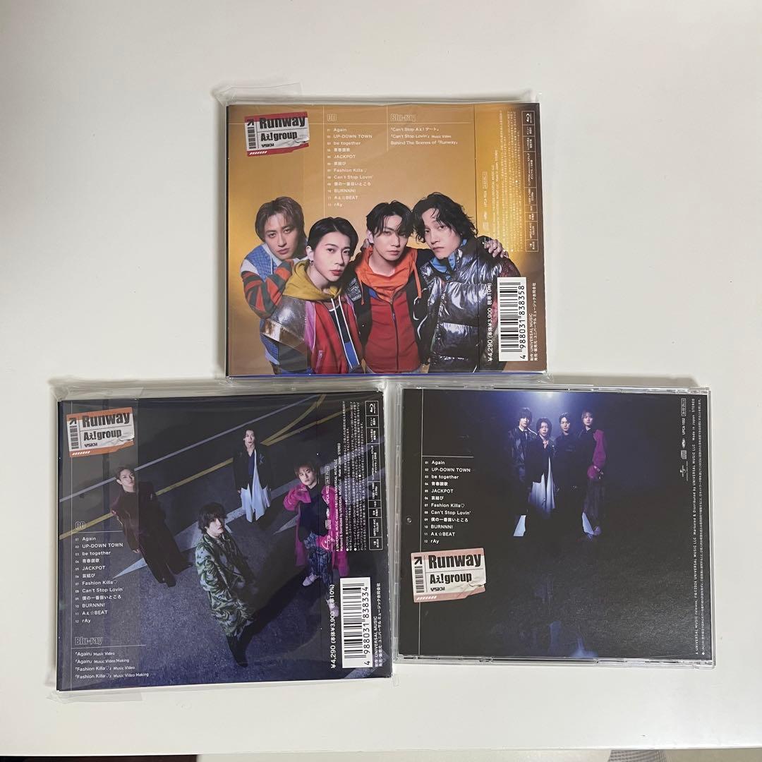 A1group アルバム Runway CD3枚セット