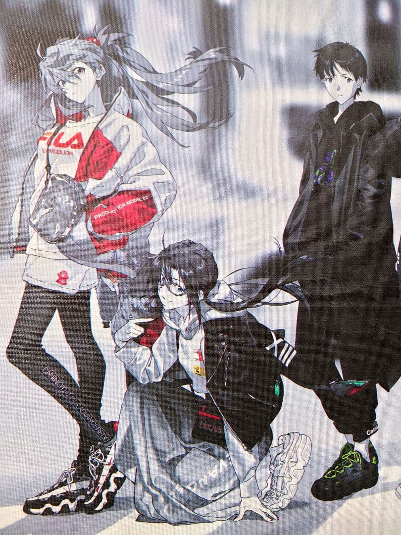 【美品】RADIOEVA エヴァンゲリオン キャンバスアート 米山舞