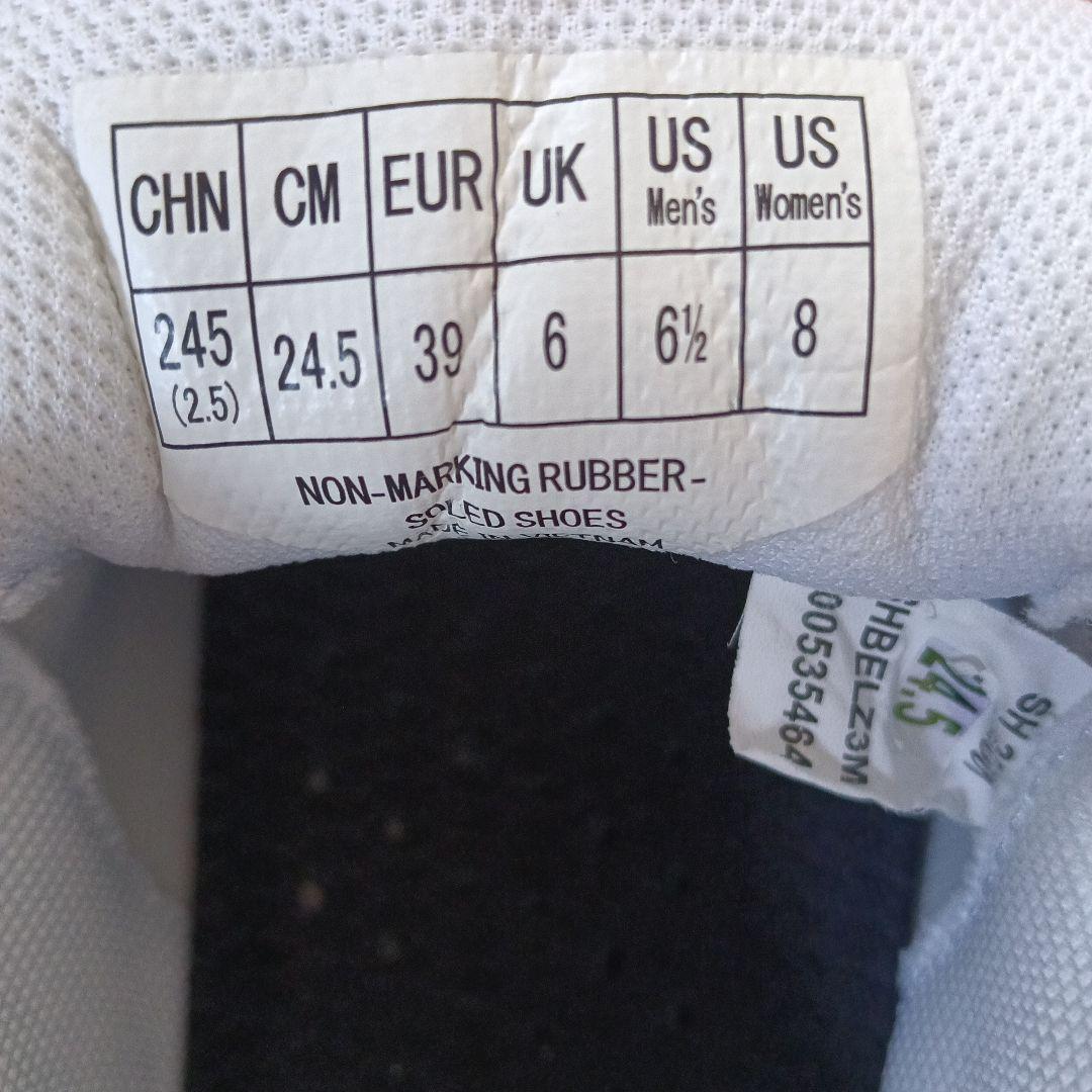 YONEX バドミントンシューズ ホワイト US 6　24.5センチ