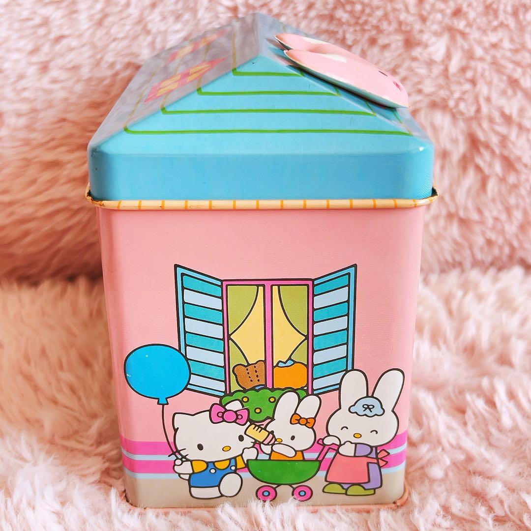 希少レア　サンリオキャラクター　缶ケース　1986年製　昭和レトロ　キティ