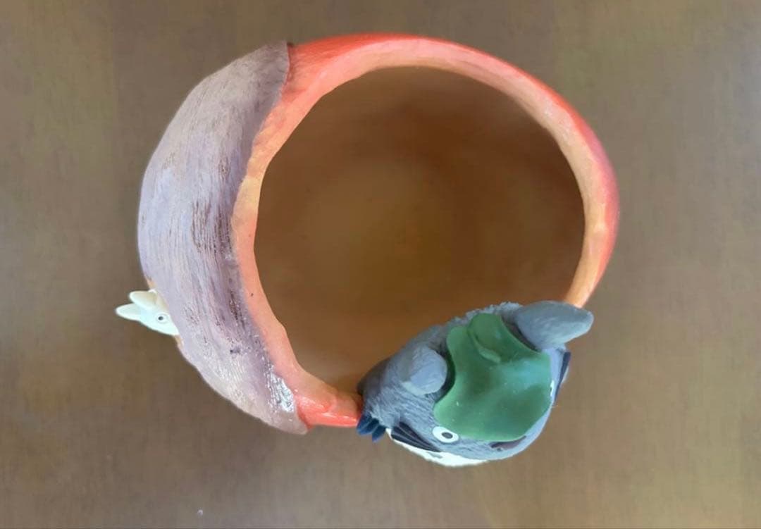 となりのトトロ どんぐり型プランターカバー　どんぐりさいたよ