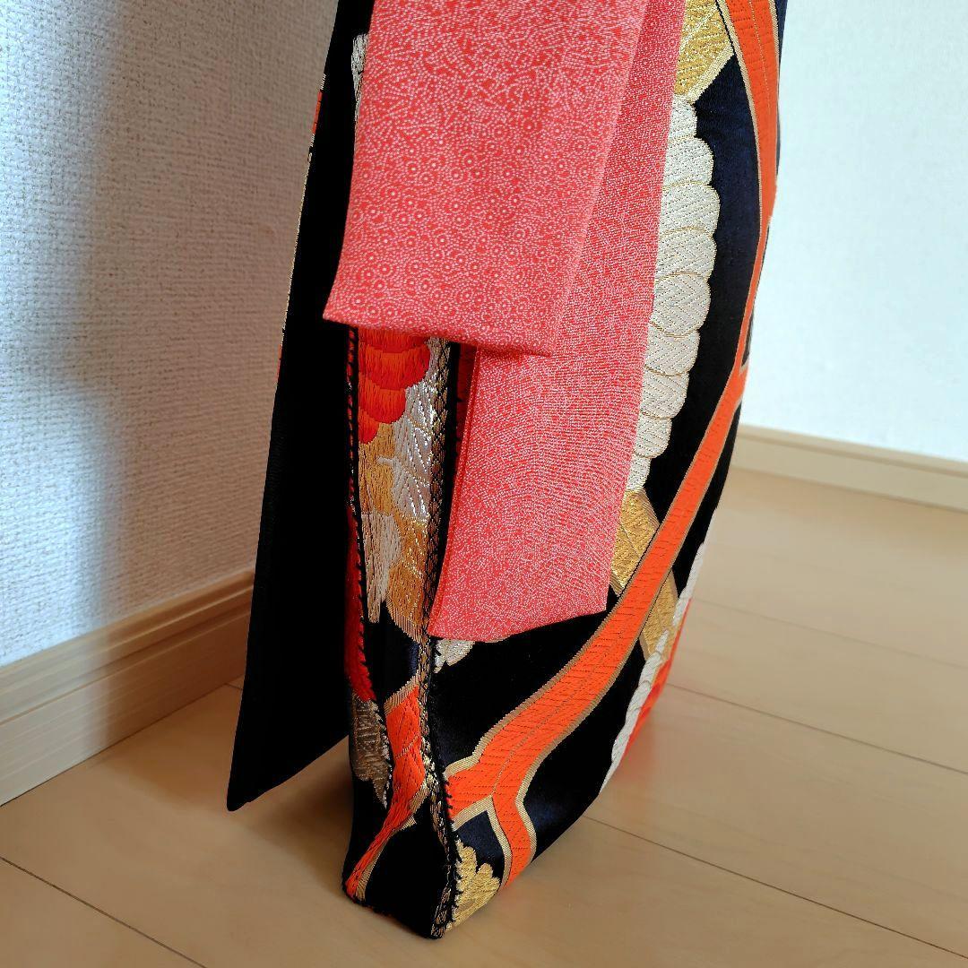 お琴カバー【憐】着物帯 ゆたん油単ハンドメイド 和楽器 正絹 袋帯 生田流山田流