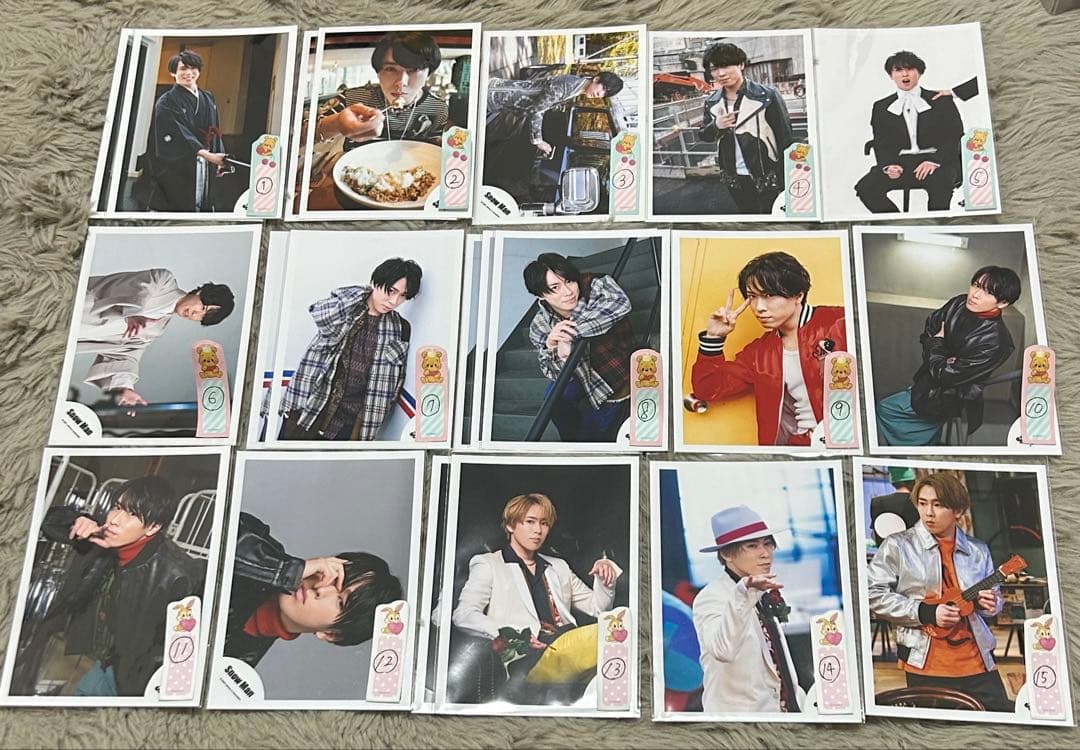 Man 宮舘涼太 公式写真 うちわ デタカ ましかくフォト