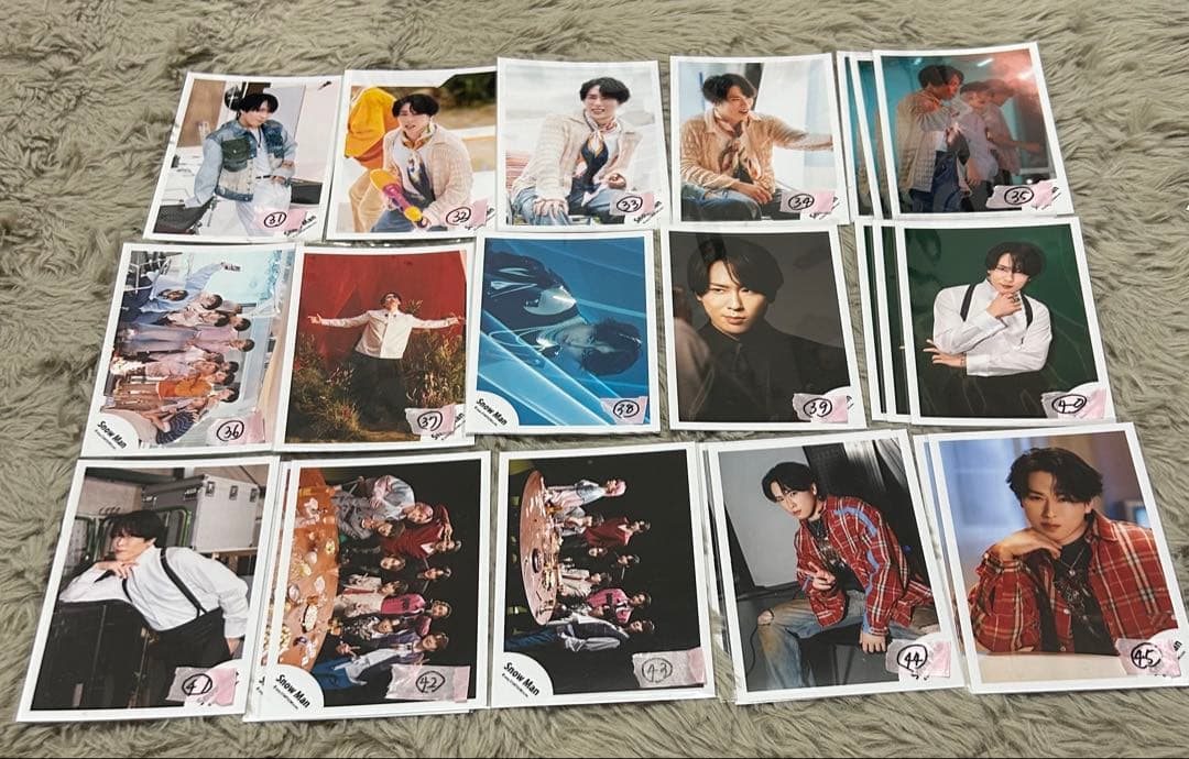Man 宮舘涼太 公式写真 うちわ デタカ ましかくフォト
