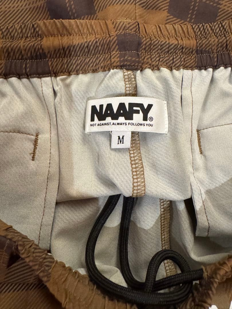 NAAFY MOCKNECK NYLON SHORTS2 セットアップ