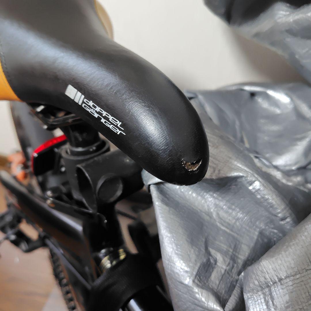 【手渡し限定】ドッペルギャンガー　202BLACKMAX 折りたたみ自転車