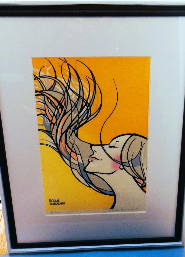現代浮世絵 手刷り木版画 「IMAUKIYOE1」カンバラクニエ　限定300部