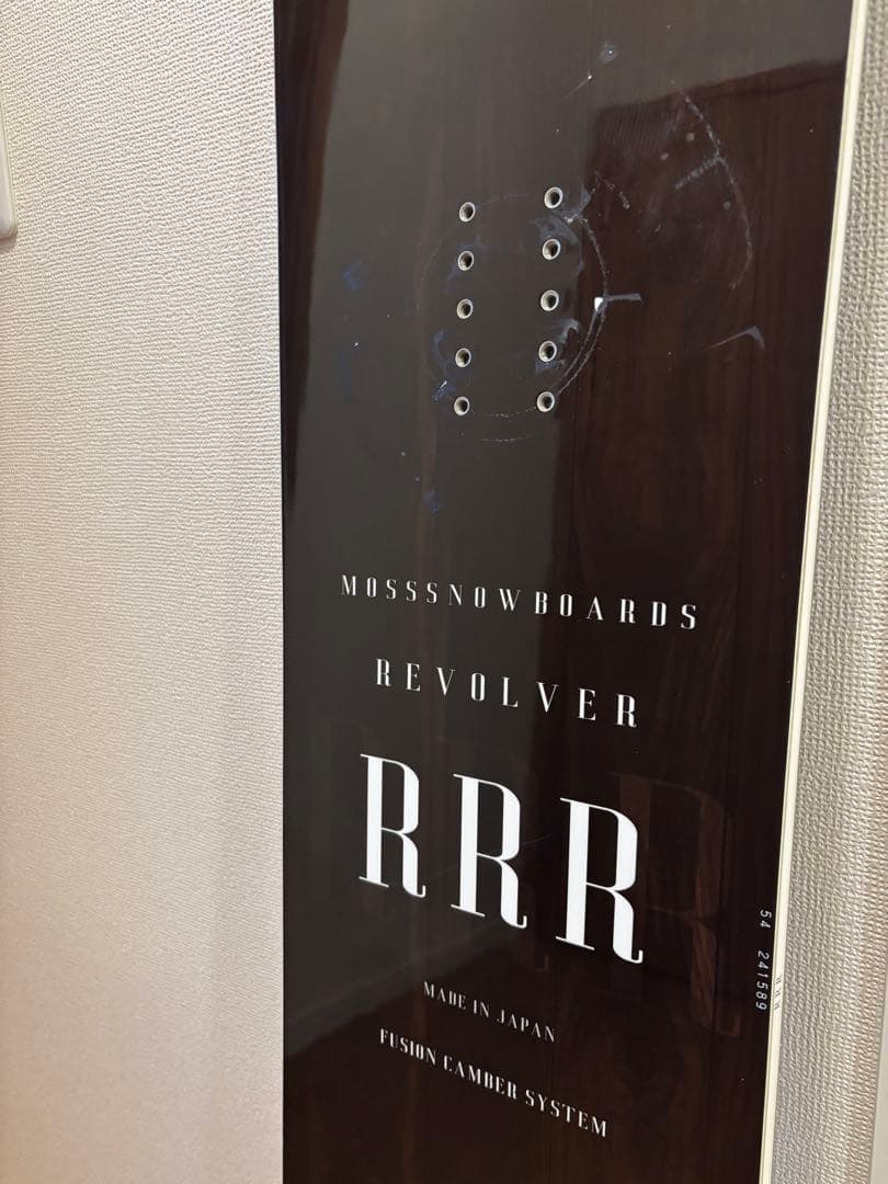 スノーボード MOSS BOARDS REVOLVER RRR 154cm