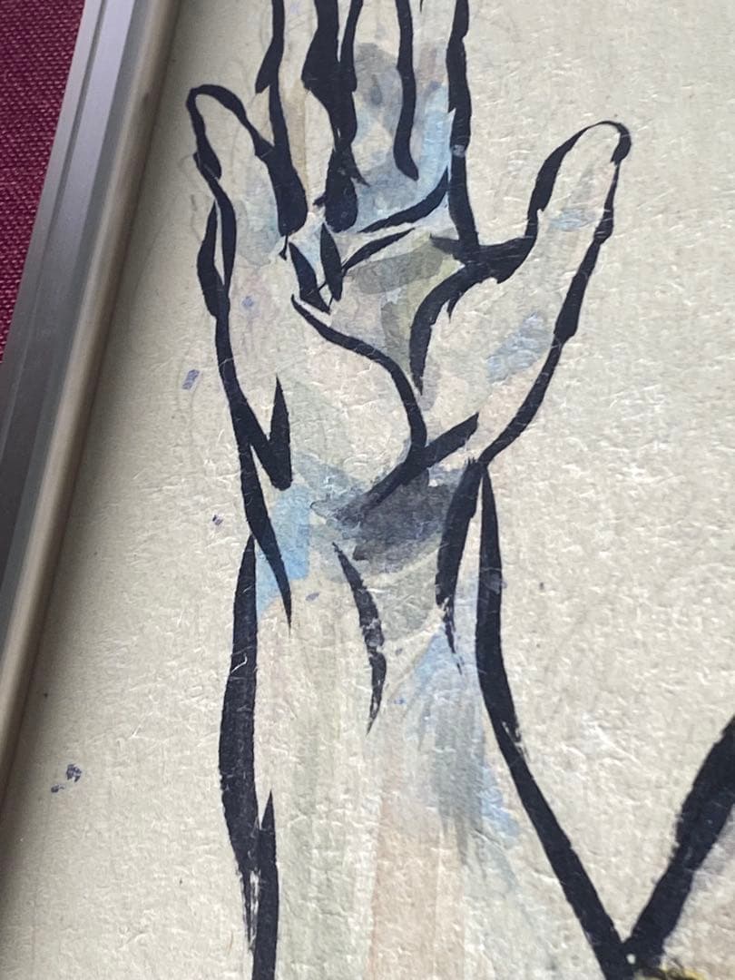 2879❣️近藤　大理　　絵画　　薬師如来　仏像