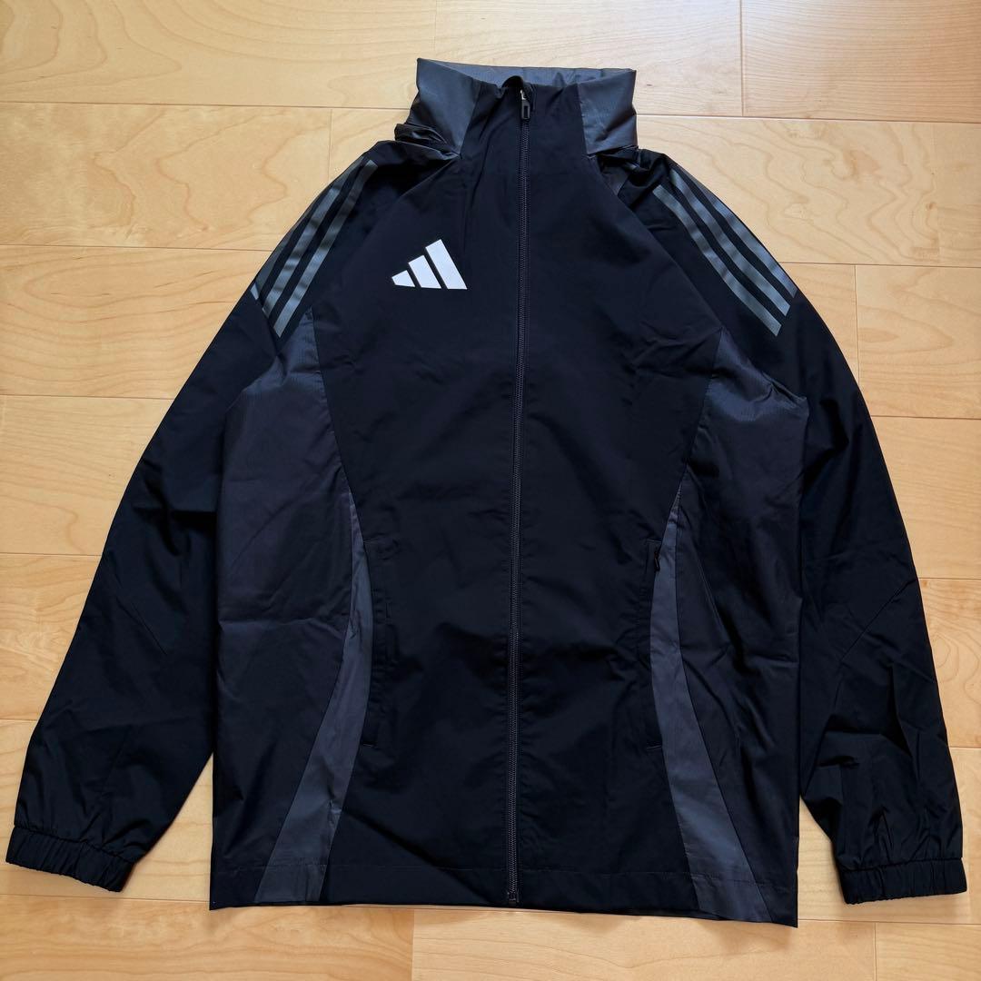 adidas ティロ24 ウェザージャケット　ウィンドブレーカー　黒　L 新品