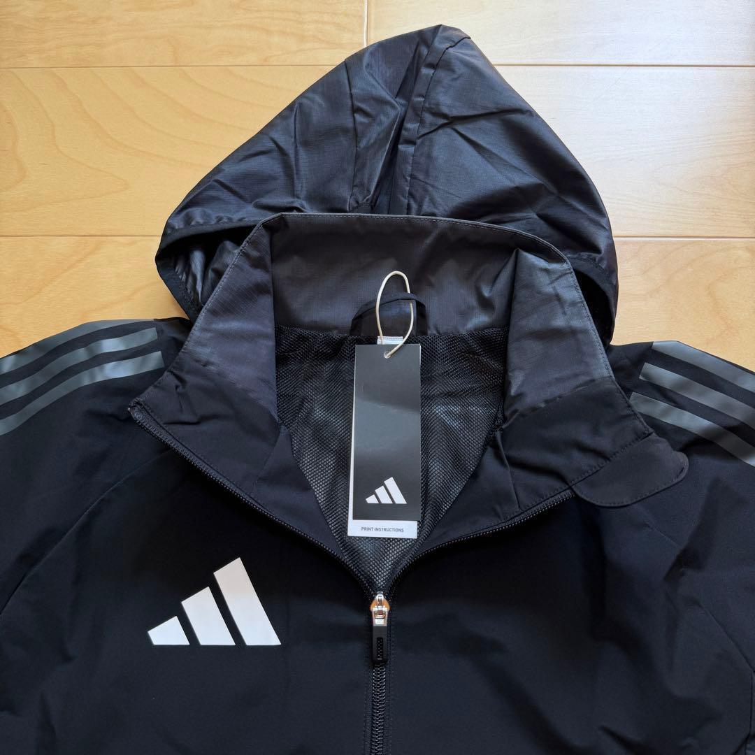 adidas ティロ24 ウェザージャケット　ウィンドブレーカー　黒　L 新品