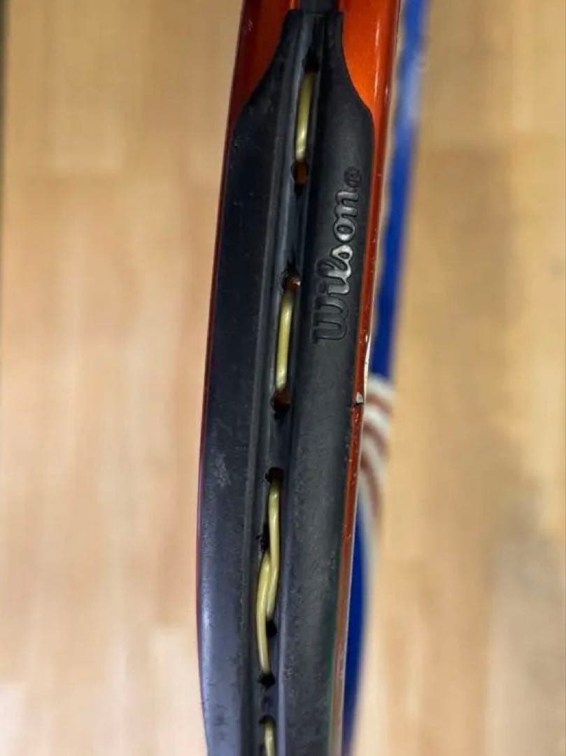 美品ウイルソン TOUR BLX 95 Ｇ2 ガットは新品！　旧錦織圭モデル