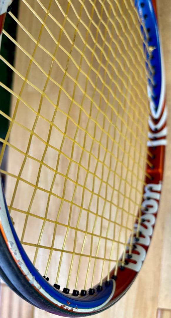 美品ウイルソン TOUR BLX 95 Ｇ2 ガットは新品！　旧錦織圭モデル