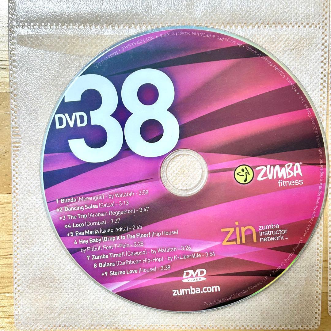 ⭐️超希少⭐️ZUMBAズンバzin38〜43 DVDセット
