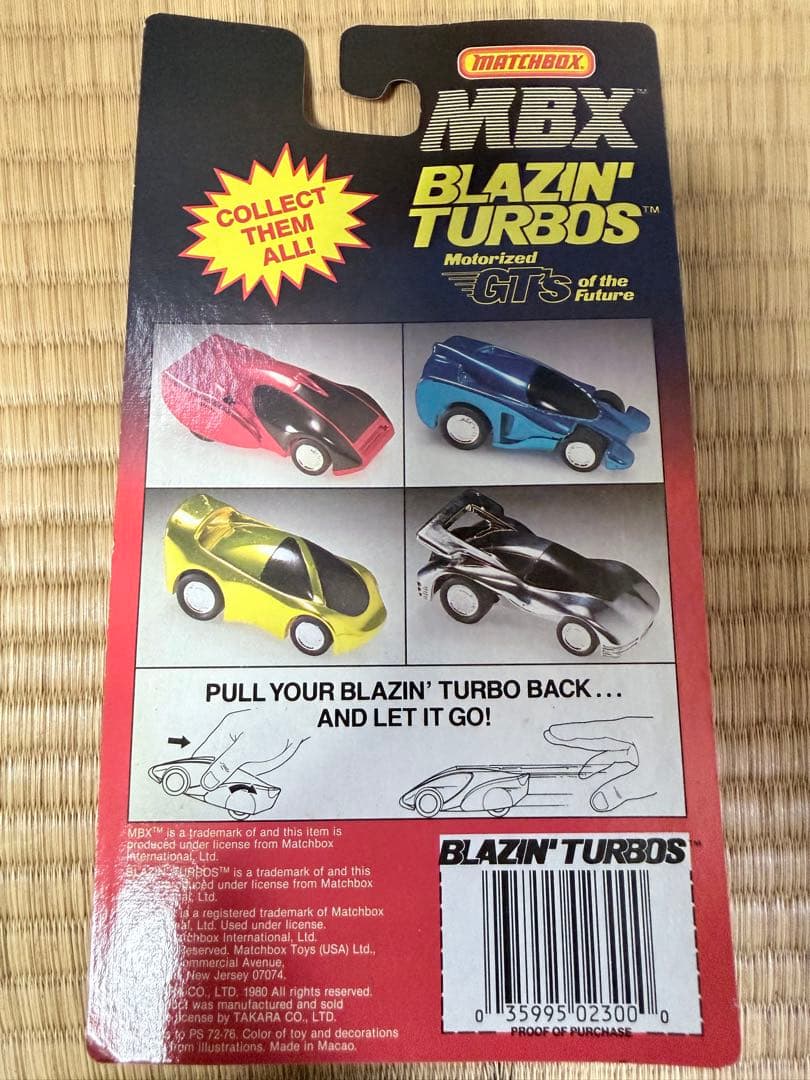 Matchbox Blazin' Turbos ルイジ・コラーニ チョロQ