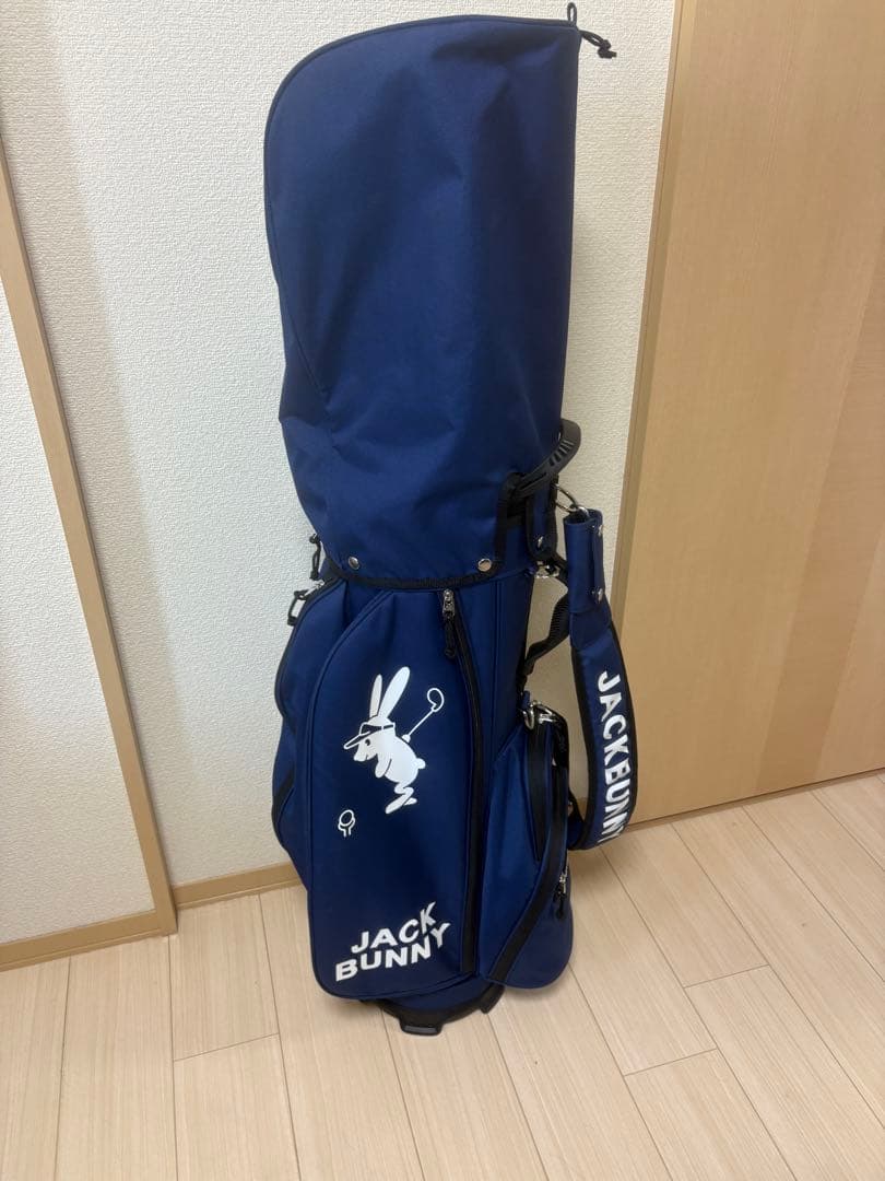 JACK BUNNY ネイビーキャディバッグ