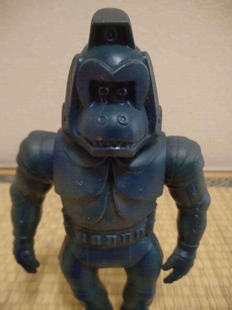 【メル】ブルマァク　ソフビ　メカニコング　当時物　マルサン　ゴジラ