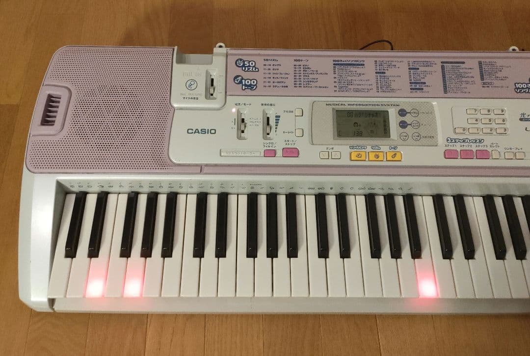 CASIO カシオ 光ナビゲーションキーボード LUCE ルーチェ LK-103