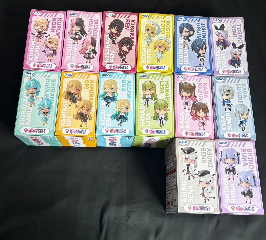 GIGO ぶいすぽデフォルメフィギュア 14個セット