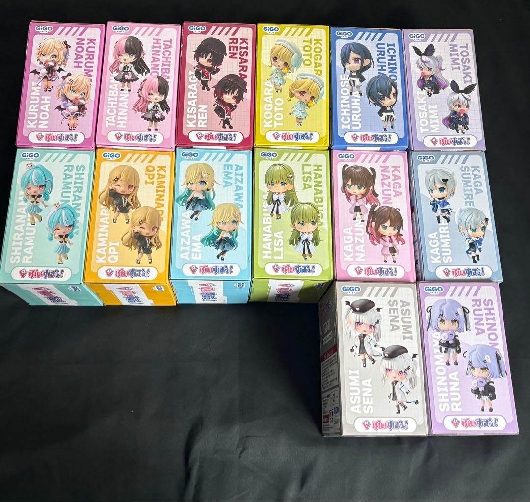 GIGO ぶいすぽデフォルメフィギュア 14個セット