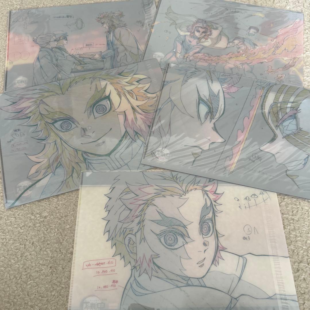 鬼滅の刃 煉獄杏寿郎 クリアファイル　ダイニング