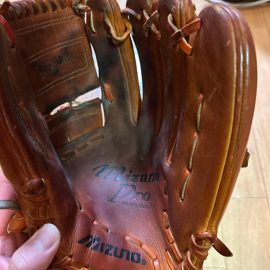 ふーちゃんMizuno pro 初代D-upZone 硬式グローブ