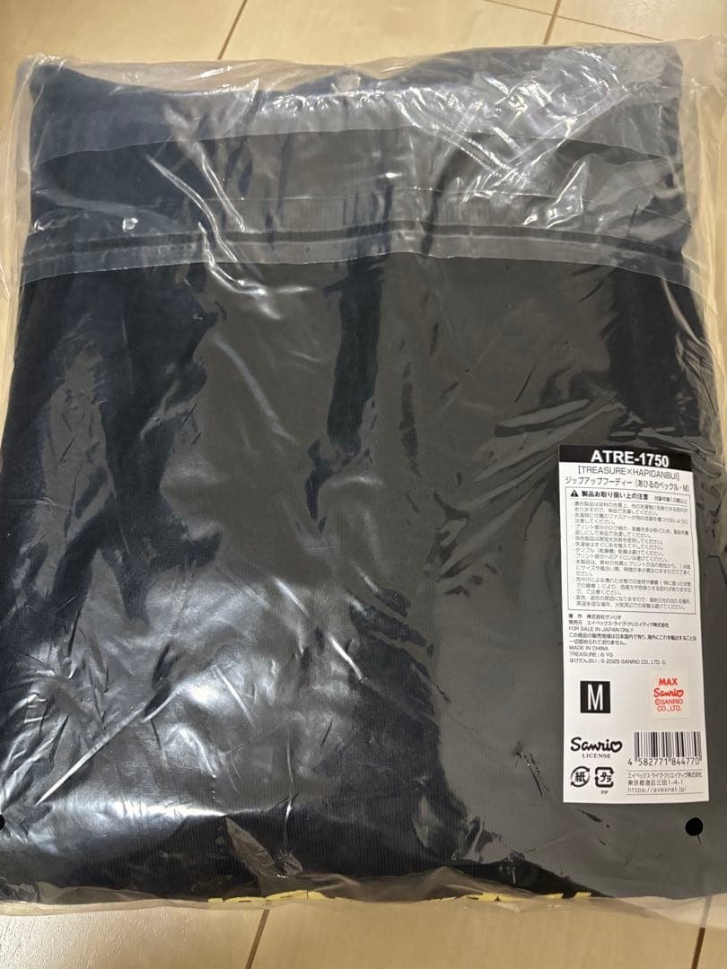 TREASURE PULSEON ペックル ジップアップフーディ M 新品