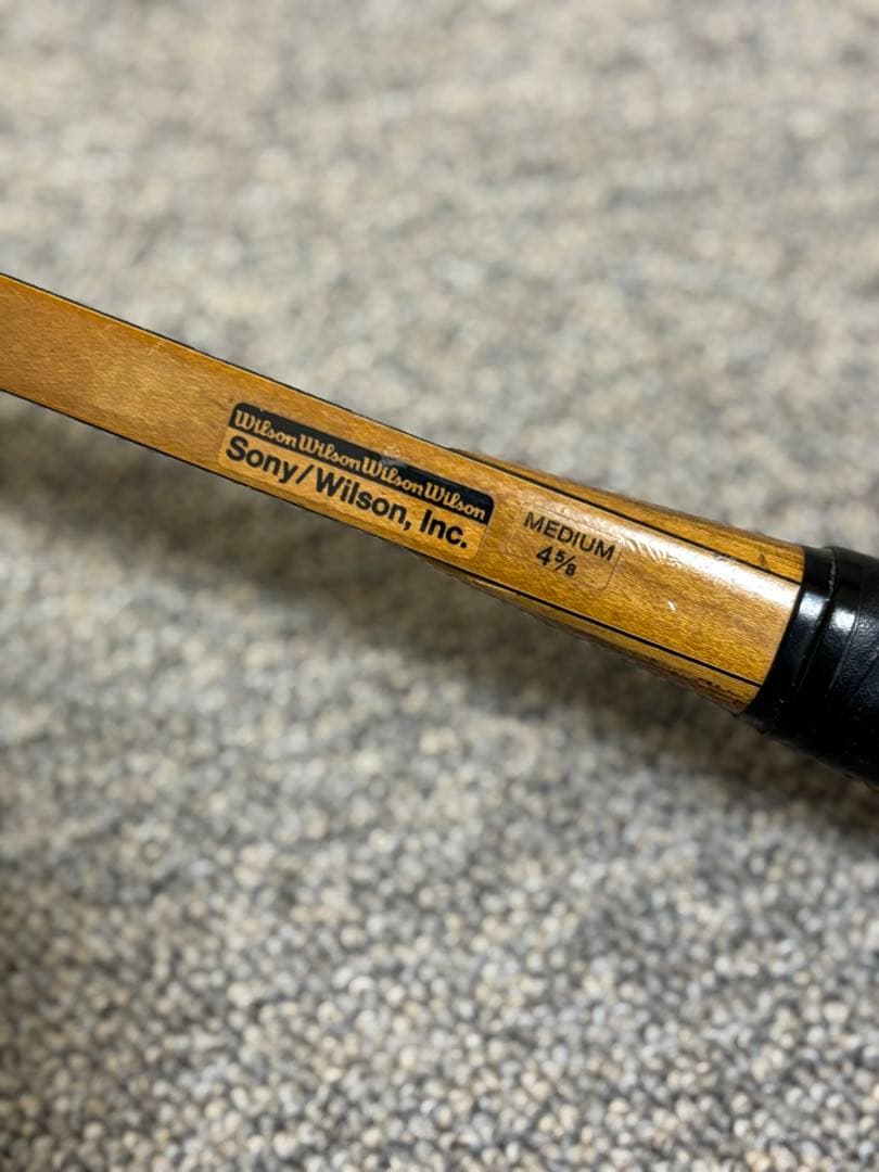 ★美品★レア★WILSON ADVANTAGE★木製テニスラケットケース★