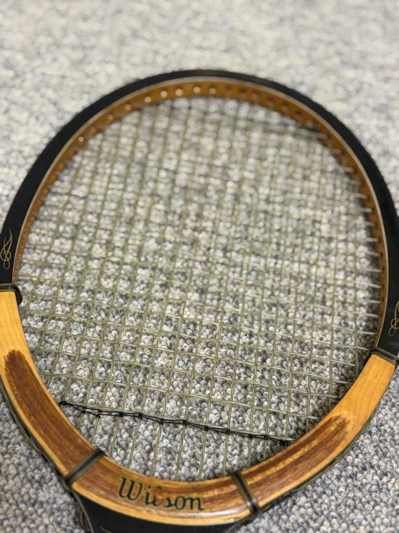 ★美品★レア★WILSON ADVANTAGE★木製テニスラケットケース★