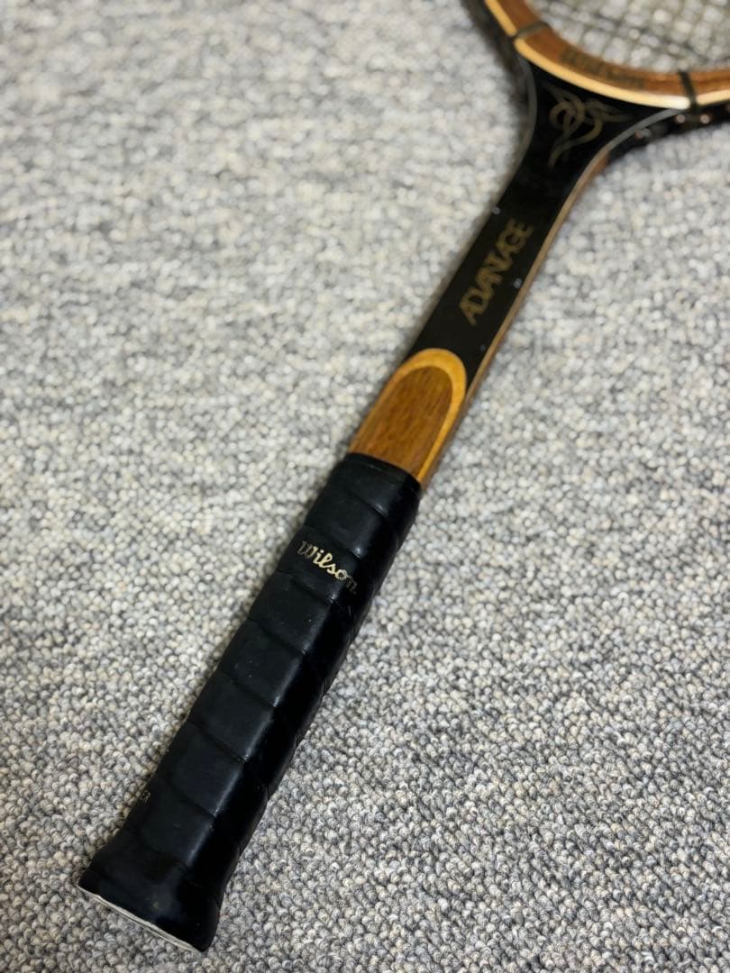 ★美品★レア★WILSON ADVANTAGE★木製テニスラケットケース★