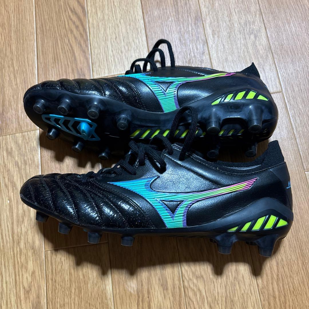 Mizuno サッカーシューズ スパイク ブラック/ブルー