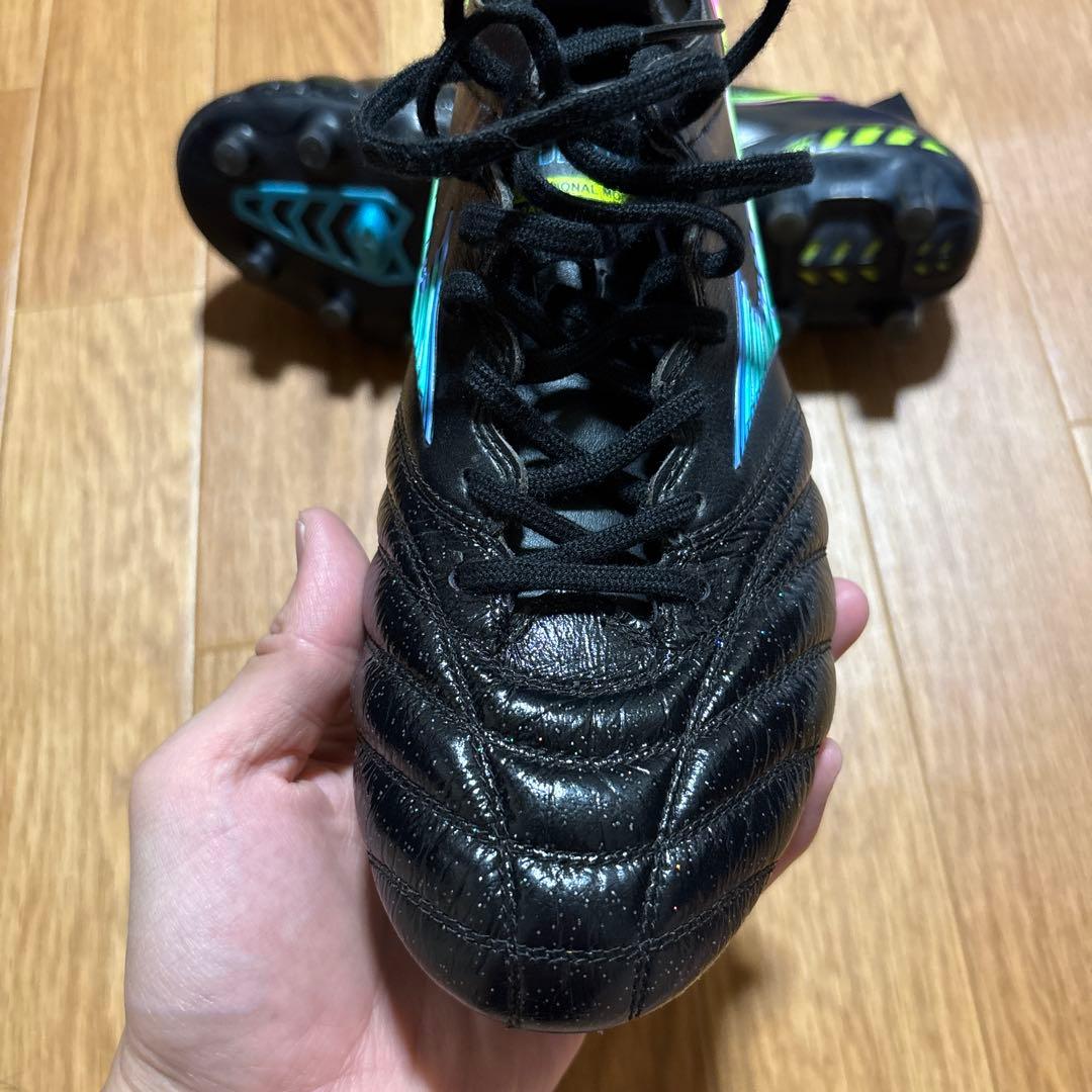 Mizuno サッカーシューズ スパイク ブラック/ブルー