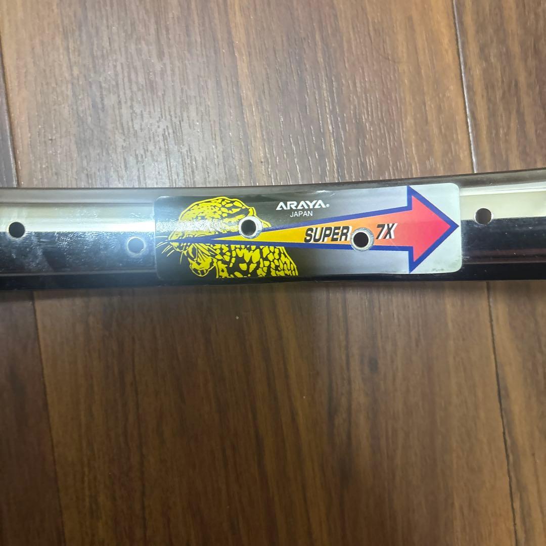 NOS ARAYA SUPER 7X リム 36H メッキリム