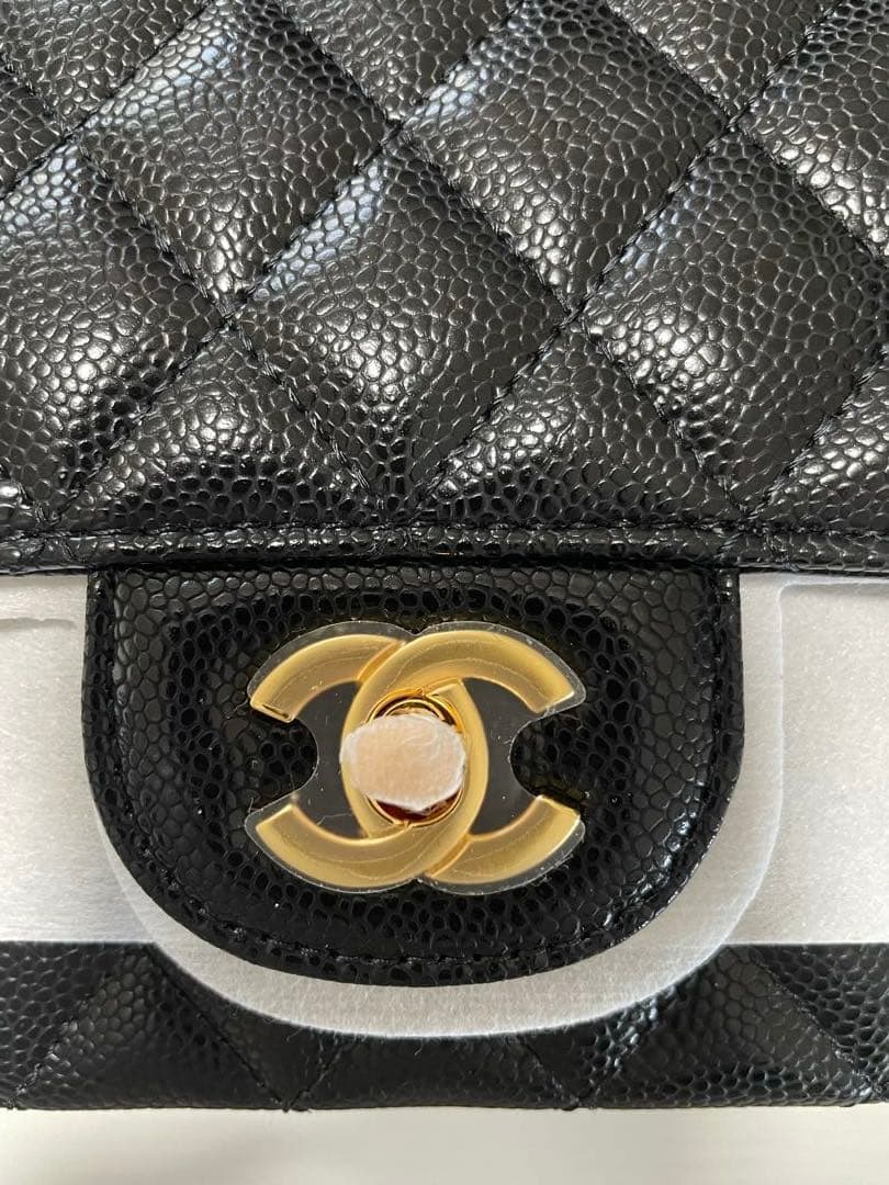 CHANEL ノベルティ　マトラッセ　キャビアスキン