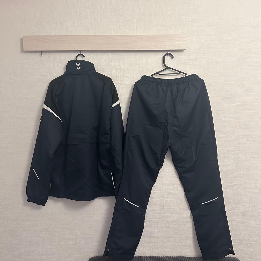 【新品・未使用】HUMMEL ヒュンメル ウィンドブレーカー 上下 メンズＬ
