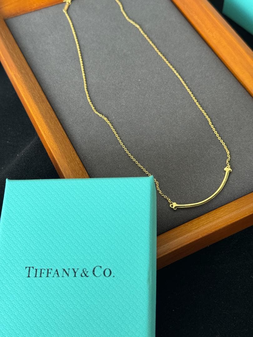 TIFFANY & Co.ティファニーT スマイル ネックレス