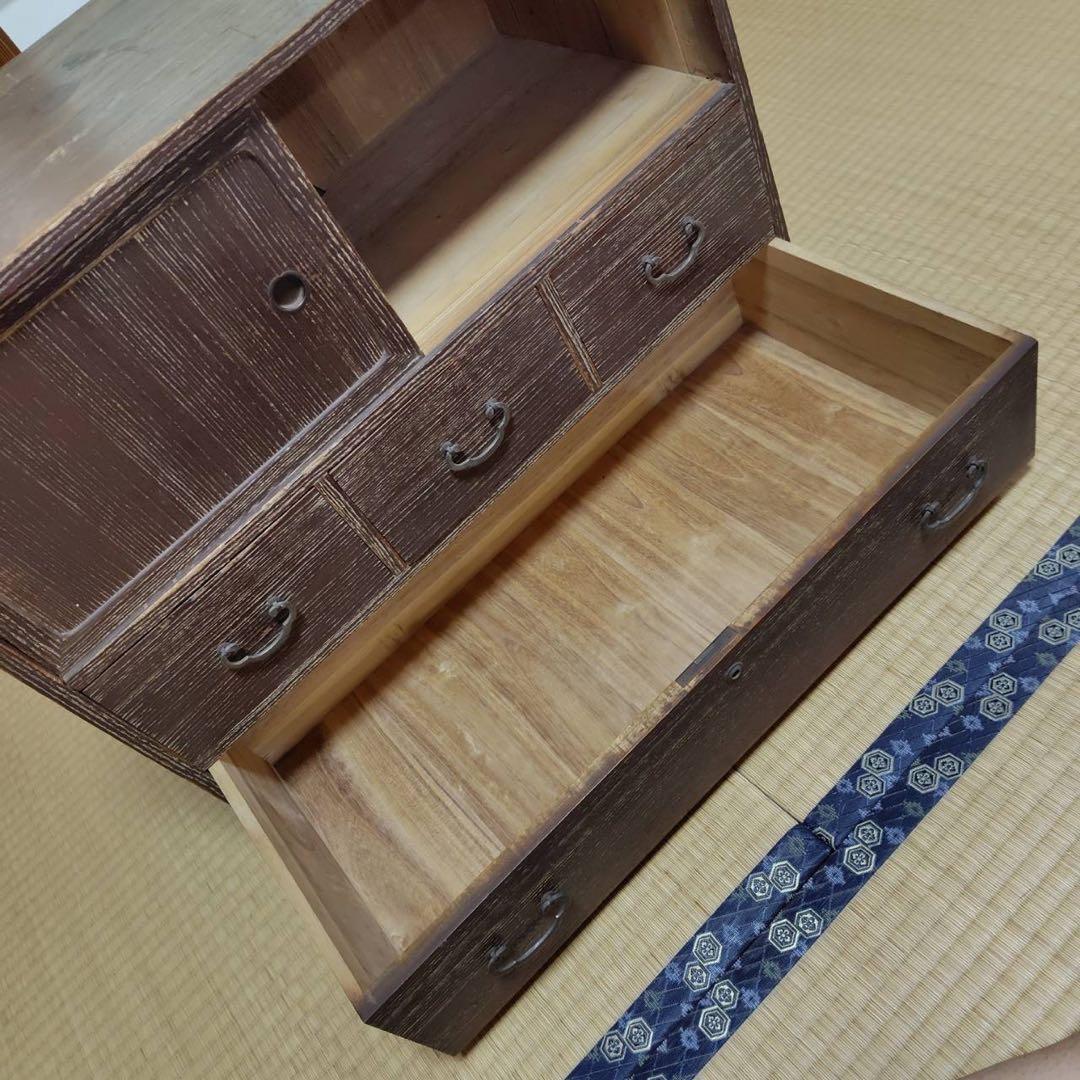 レア アンティーク 高級桐箪笥 昭和 タンス チェスト きり 家具 和風 お洒落