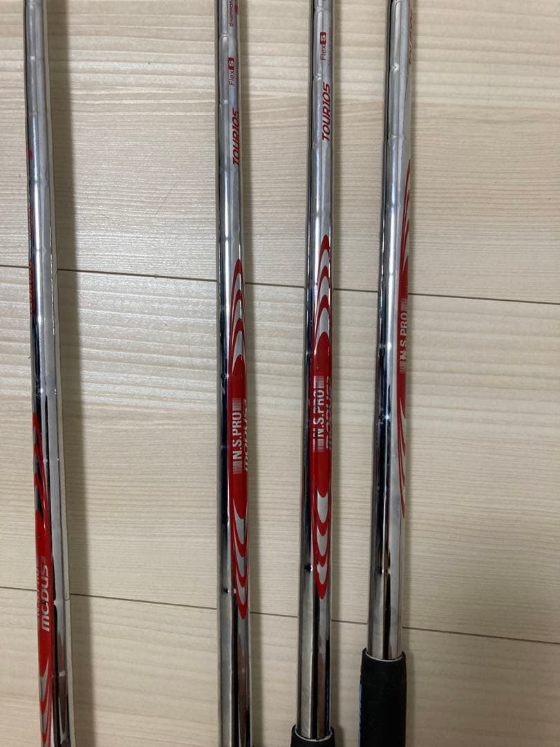 美品　マスダゴルフ　ファストマッスル　4-P 7本　モーダス105S masda