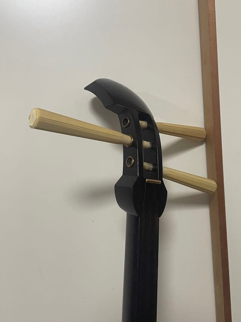 三味線　紫檀 糸巻 撥 天然素材 k9刻印有り