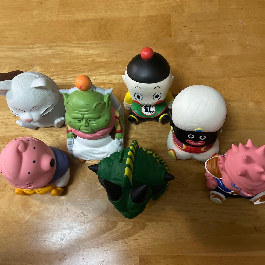 ドラゴンボール　ソフビ貯金箱7個