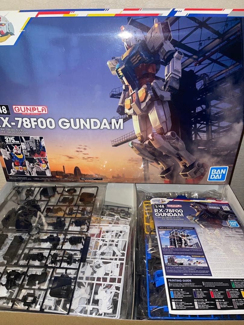 BANDAI RX-78F00 ガンダム 1/48