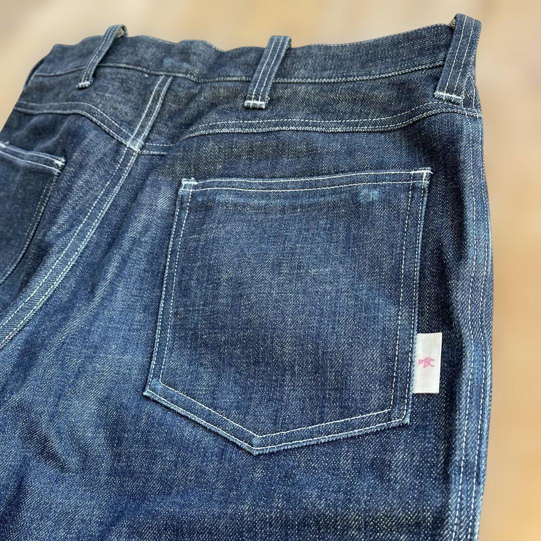 スキー用パンツ　デニム防水加工