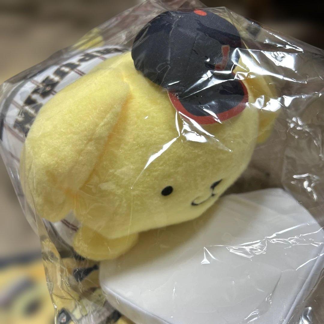 A賞 抱き枕 ポムポムプリン タイトー くじ サンリオ 侍ジャパン3点セット