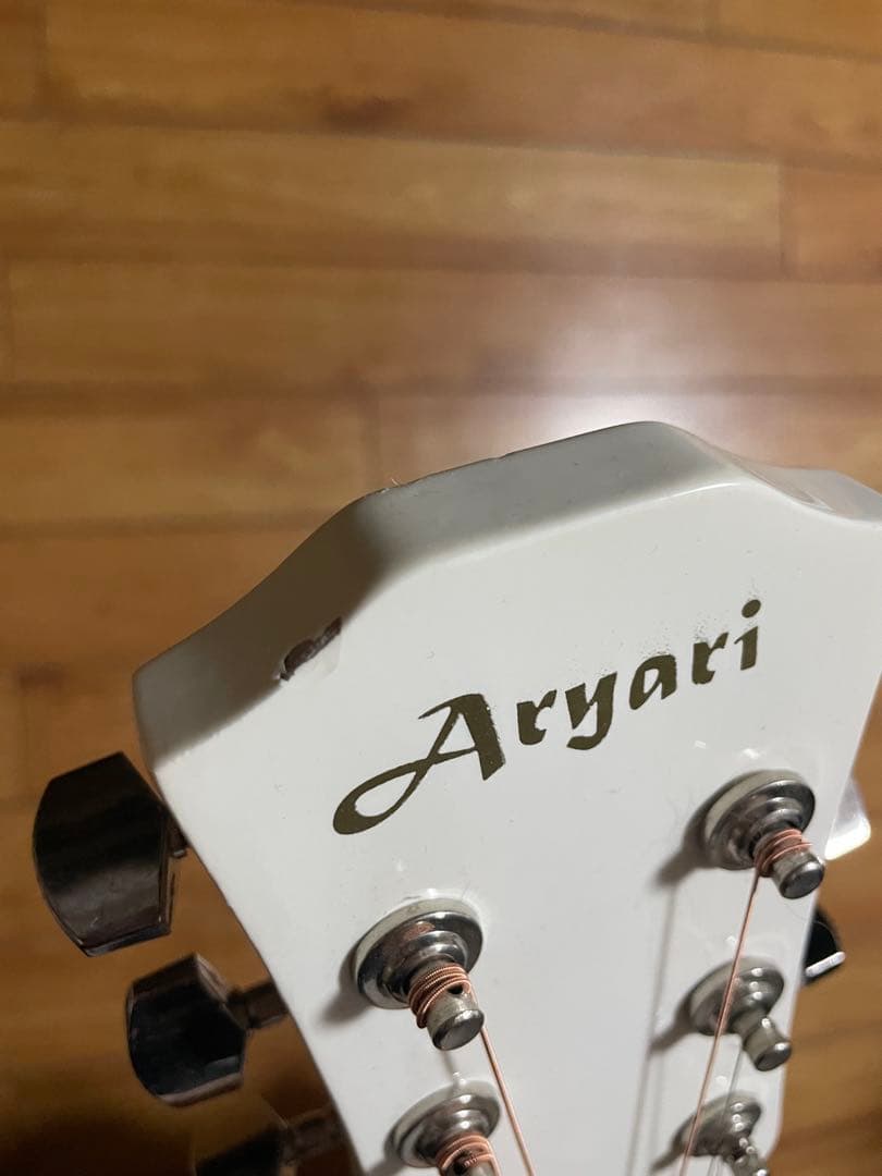 Aryari アコースティックギター ホワイト