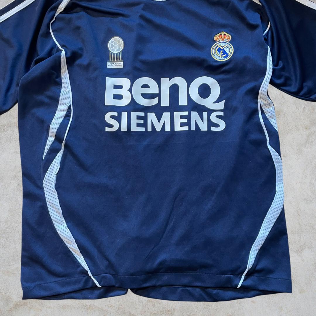Real Madrid BenQ Siemens シャツ ネイビー
