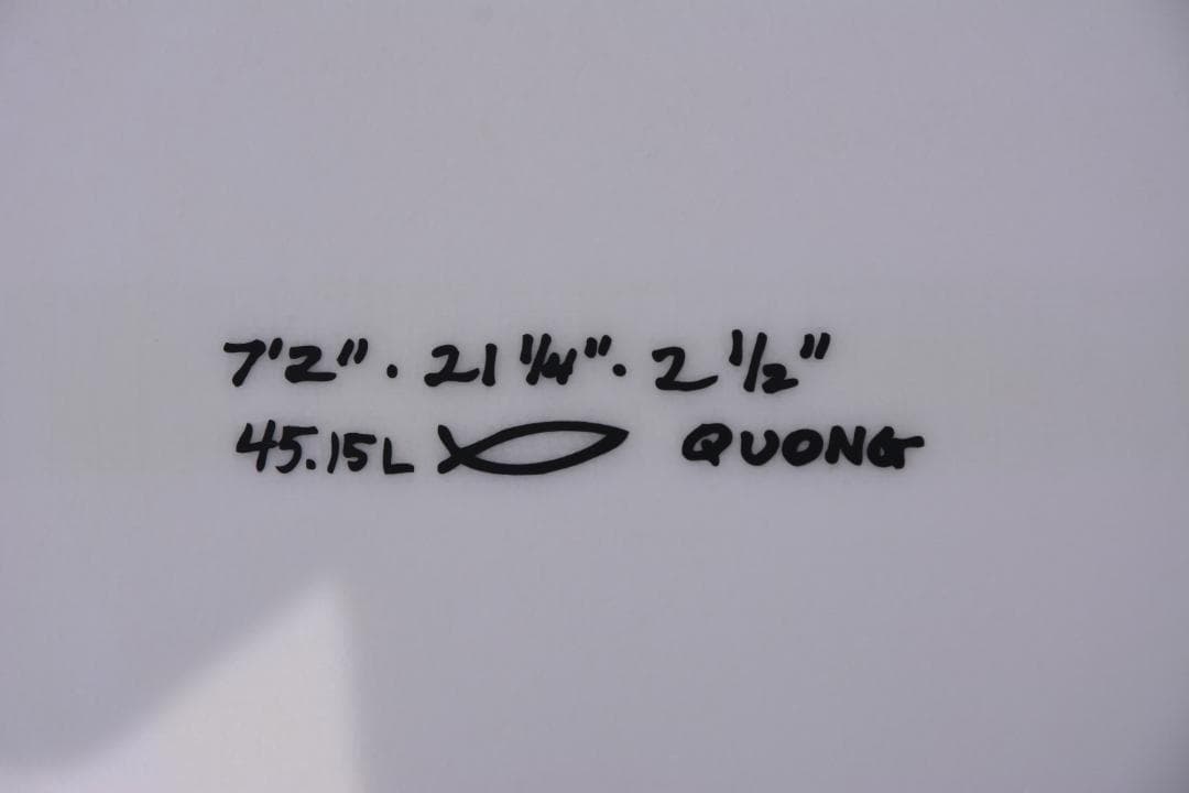 AL MERRICK QUONG 7’2 クオング/クオン ニットケース付き