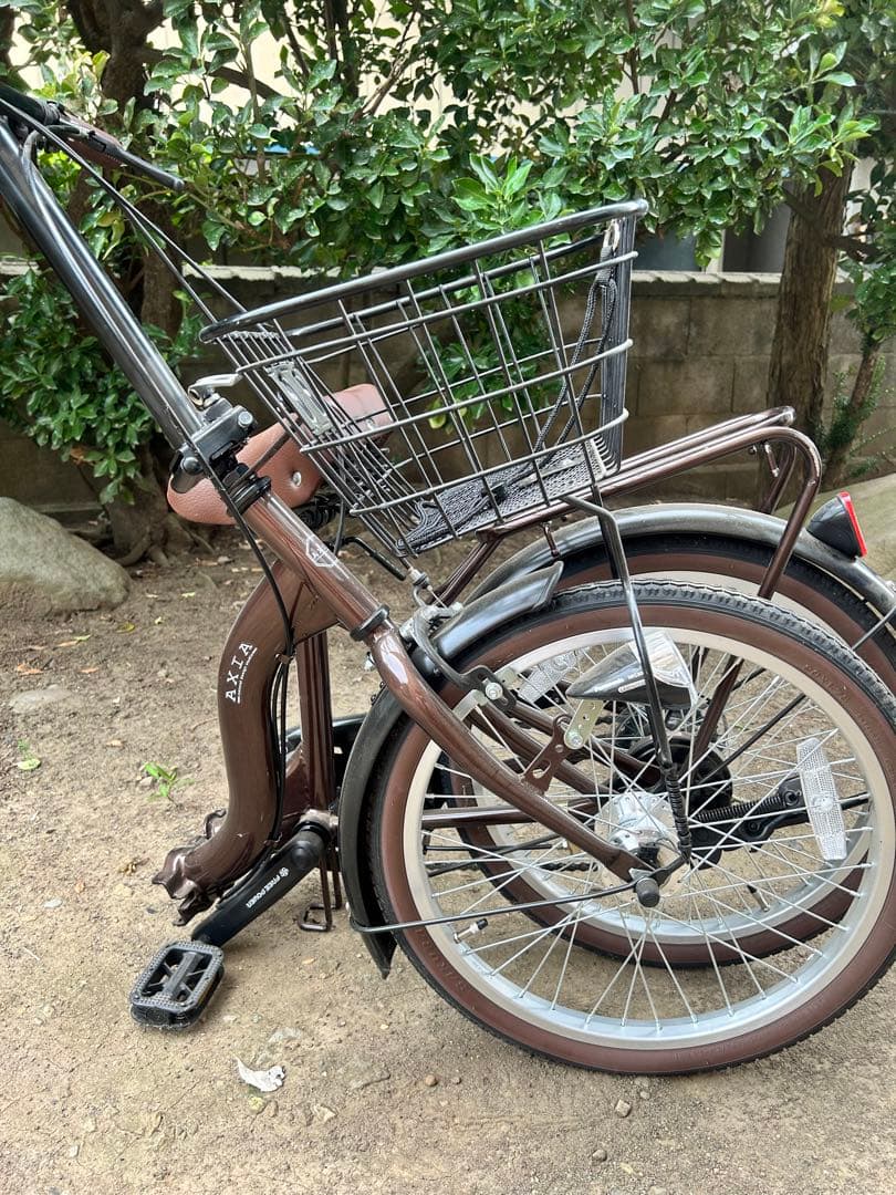 折りたたみ自転車  走り出しアシスト付き