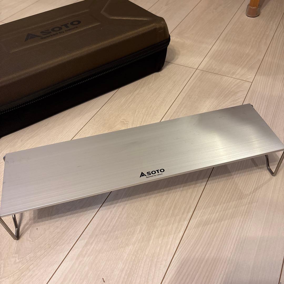 使用少 SOTO GRID ST-526 専用ハードケース テーブル付 美品