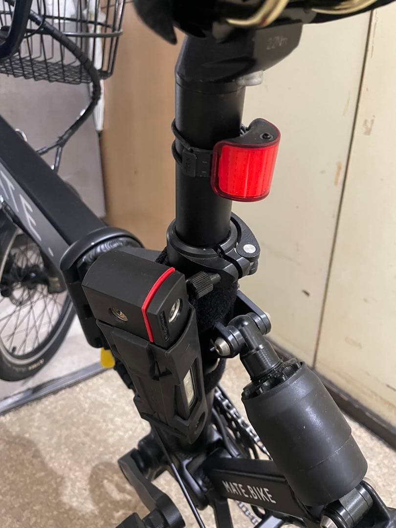 オプションパーツ多数MATE CITY 電動アシスト自転車 ブラック
